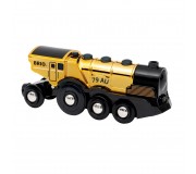 Złota Lokomotywa BRIO World - Mighty Gold