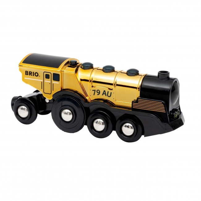 Złota Lokomotywa BRIO World - Mighty Gold