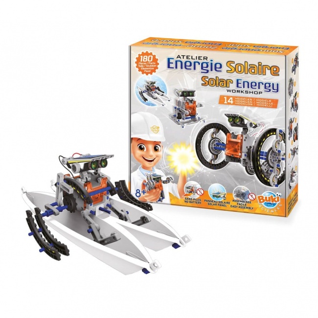 Zestaw do złożenia Buki - Energia słoneczna 14 w 1