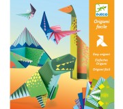 Zestaw artystyczny Origami Djeco - Dinozaury
