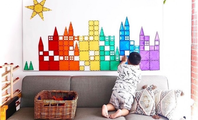 Klocki magnetyczne Connetix -  Rainbow Mega Pack 212 el.