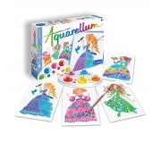 Zestaw do malowania Aquarellum Junior SentoSphere - Księżniczki kwiatowe