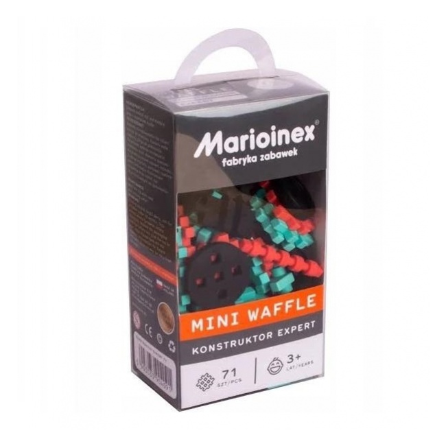 Klocki Mini Waffle Marioinex - 71 elementów Konstruktor Expert