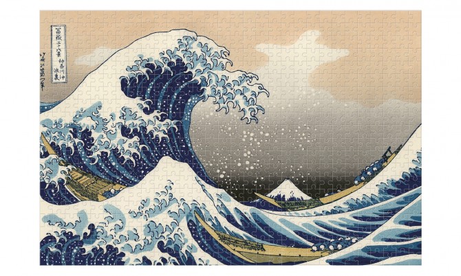Mikro puzzle 600 el. Londji - The Wave