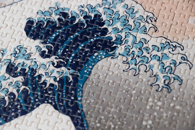 Mikro puzzle 600 el. Londji - The Wave