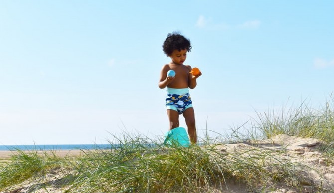 Pieluszka do pływania Happy Nappy DUO 12-24 msc Samoloty (XL)