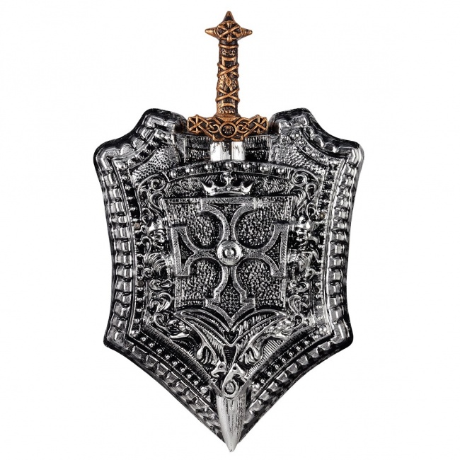 Przebranie Souza! - Tarcza i miecz rycerza Milana