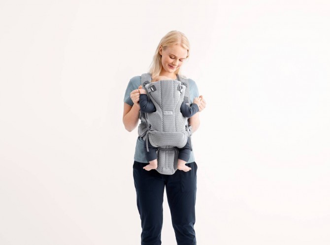 Nosidełko BABYBJORN MOVE 3D Mesh - Szary