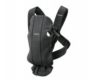Nosidełko BABYBJORN MINI 3D Jersey - Szaroczarny