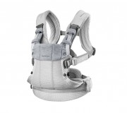 Nosidełko BABYBJORN Harmony 3D Mesh - Srebrny