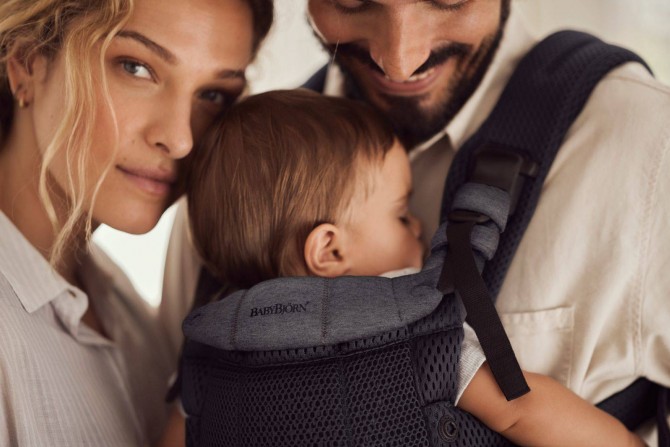 Nosidełko BABYBJORN Harmony 3D Mesh - Antracyt