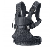 Nosidełko BABYBJORN ONE AIR 3D Mesh - Antracyt/Leopard