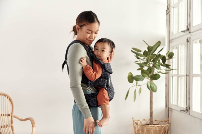 Nosidełko BABYBJORN ONE AIR 3D Mesh - Antracyt/Leopard