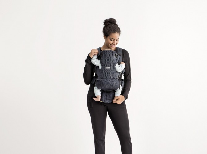 Nosidełko BABYBJORN MOVE 3D Mesh - Antracyt