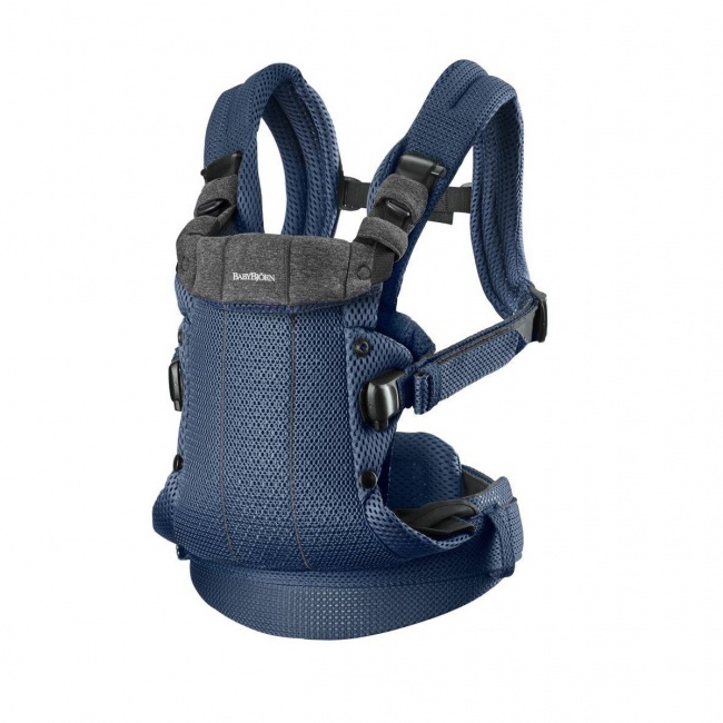 Nosidełko BABYBJORN Harmony 3D Mesh - Granatowy