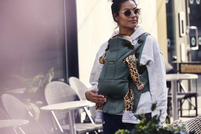 Nosidełko BABYBJORN MOVE 3D Mesh - Zielony