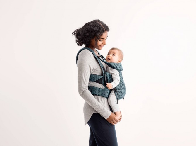 Nosidełko BABYBJORN MOVE 3D Mesh - Zielony