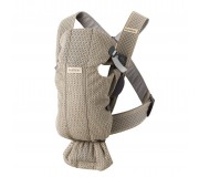 Nosidełko BABYBJORN MINI 3D Mesh - Szary Beż