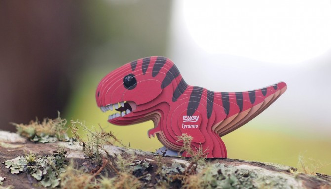 Eko Układanka 3D Eugy - Dinozaur Tyranno