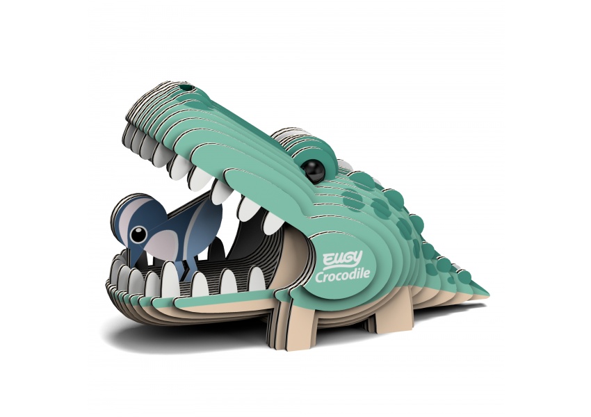 Eko Układanka 3D Eugy - Krokodyl