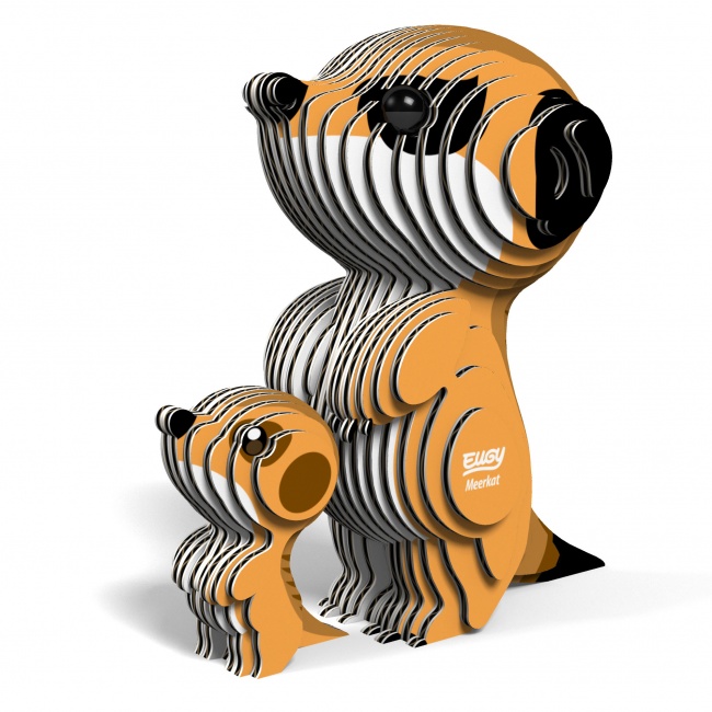 Eko Układanka 3D Eugy - Surykatka