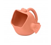 Silikonowy Czerpak Rozdymka Scrunch - Koralowy