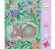 Wydrapywanka Djeco - Spotkania zwierzątek