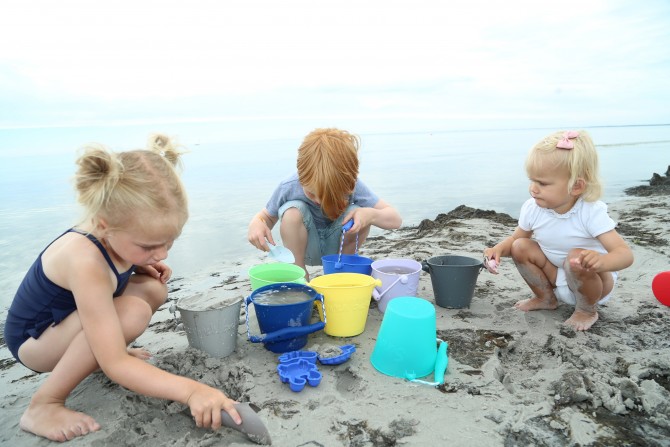 Zabawki do piaskownicy, na plażę Scrunch