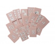 Silikonowe karty do gry Scrunch - Pudrowy Róż