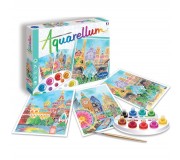 Zestaw do malowania Aquarellum SentoSphere - Stolice