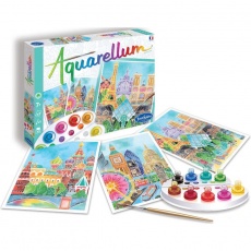 Zestaw do malowania Aquarellum SentoSphere - Stolice