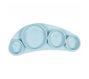 Silikonowy talerz Tiny Tapas Koo-di - Spring Water