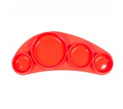 Silikonowy talerz Tiny Tapas Koo-di - Ladybug