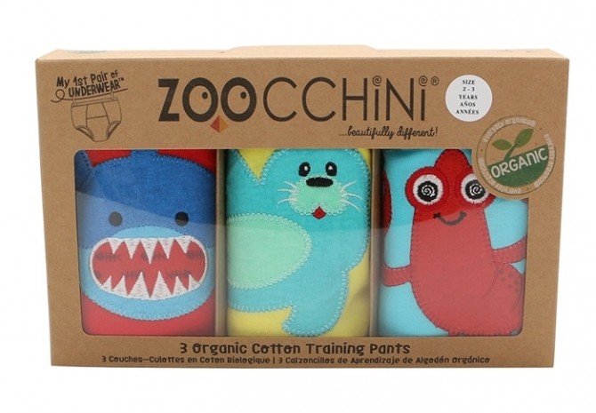 Majtki Treningowe Zoocchini Chłopięce Ocean Pals - 2-3 latka