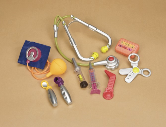 Walizeczka z zestawem akcesoriów lekarskich B. Toys - Dr. Doctor