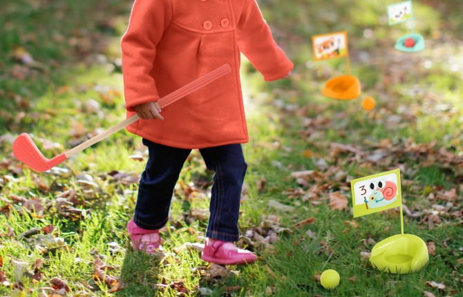 Zestaw do gry w golfa B. Toys - Hole-in-Fun