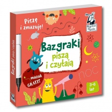 Książka Kapitan Nauka. Bazgraki piszą i czytają 3+
