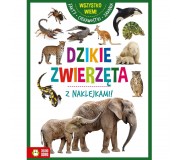 Książka "Wszystko wiem! Dzikie zwierzęta" wydawnictwo Zielona Sowa