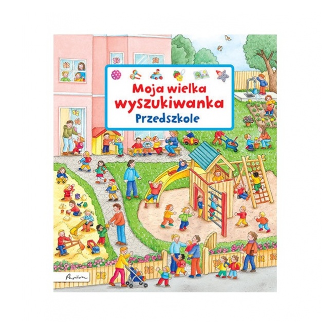 Książka "Moja wielka wyszukiwanka. Przedszkole" wydawnictwo Papilon