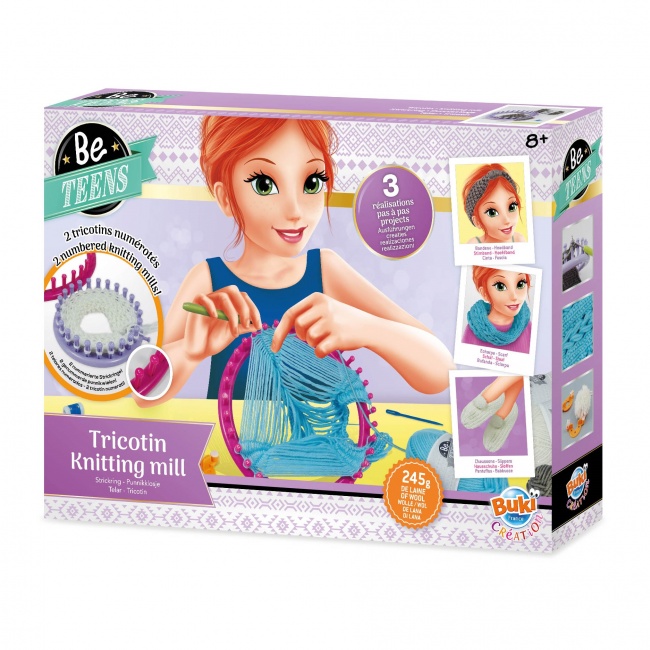 Zestaw Zrób To Sam Buki - Z obręczą dziewiarską