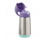 Termobutelka ze słomką 350 ml B. box - Lilac Pop