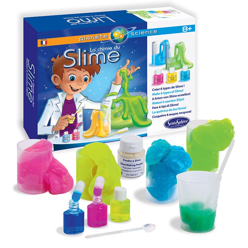 Zestaw naukowy dla dzieci SentoSphere - Masa żelowa Slime