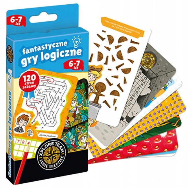 Fantastyczne gry logiczne dla dzieci Xplore Team - 6-7 lat