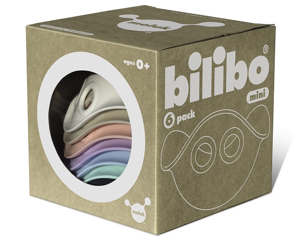 Bilibo Mini Pastel - 6 małych muszelek Bilibo