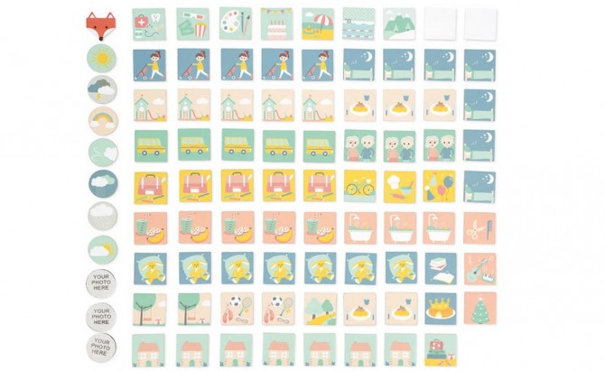 Planer tygodniowy magnetyczny Janod