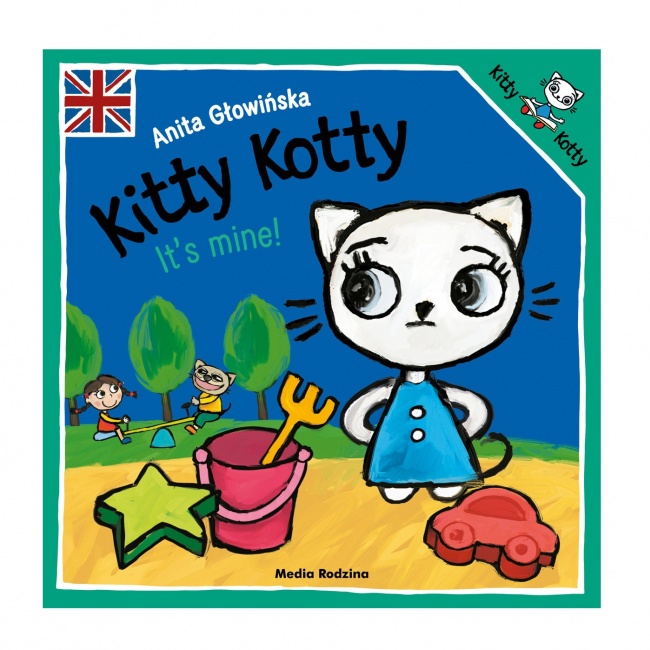 Książka "Kicia Kocia to moje! w języku angielskim" wydawnictwo Media Rodzina