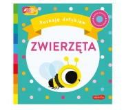 Książka "Akademia Mądrego Dziecka. Poznaję dotykiem. Zwierzęta" wydawnictwo Harperkids