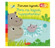 Książka "Pierwsze bajeczki. Pora na kąpiel, hipopotamku!" wydawnictwo Harperkids