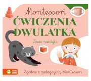 Książka "Montessori. Ćwiczenia dwulatka" wydawnictwo Zielona Sowa