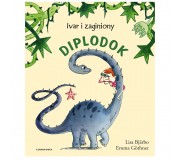 Książka "Ivar i zagubiony diplodok" wydawnictwo Czarna Owca